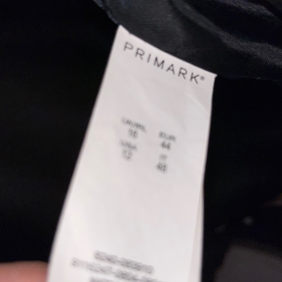 Primark Motorcycle  Belted Vegan Leather with zippers NWOT - Picture 11 of 12